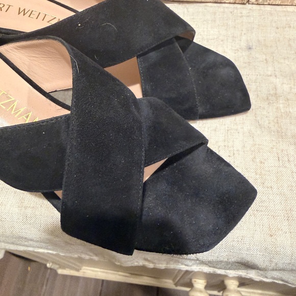 Stuart Weitzman shoes leather heels 9.5 - Picture 6 of 7